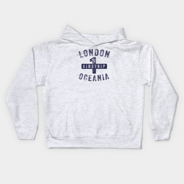 Oceania Airpstrip One Kids Hoodie by MindsparkCreative